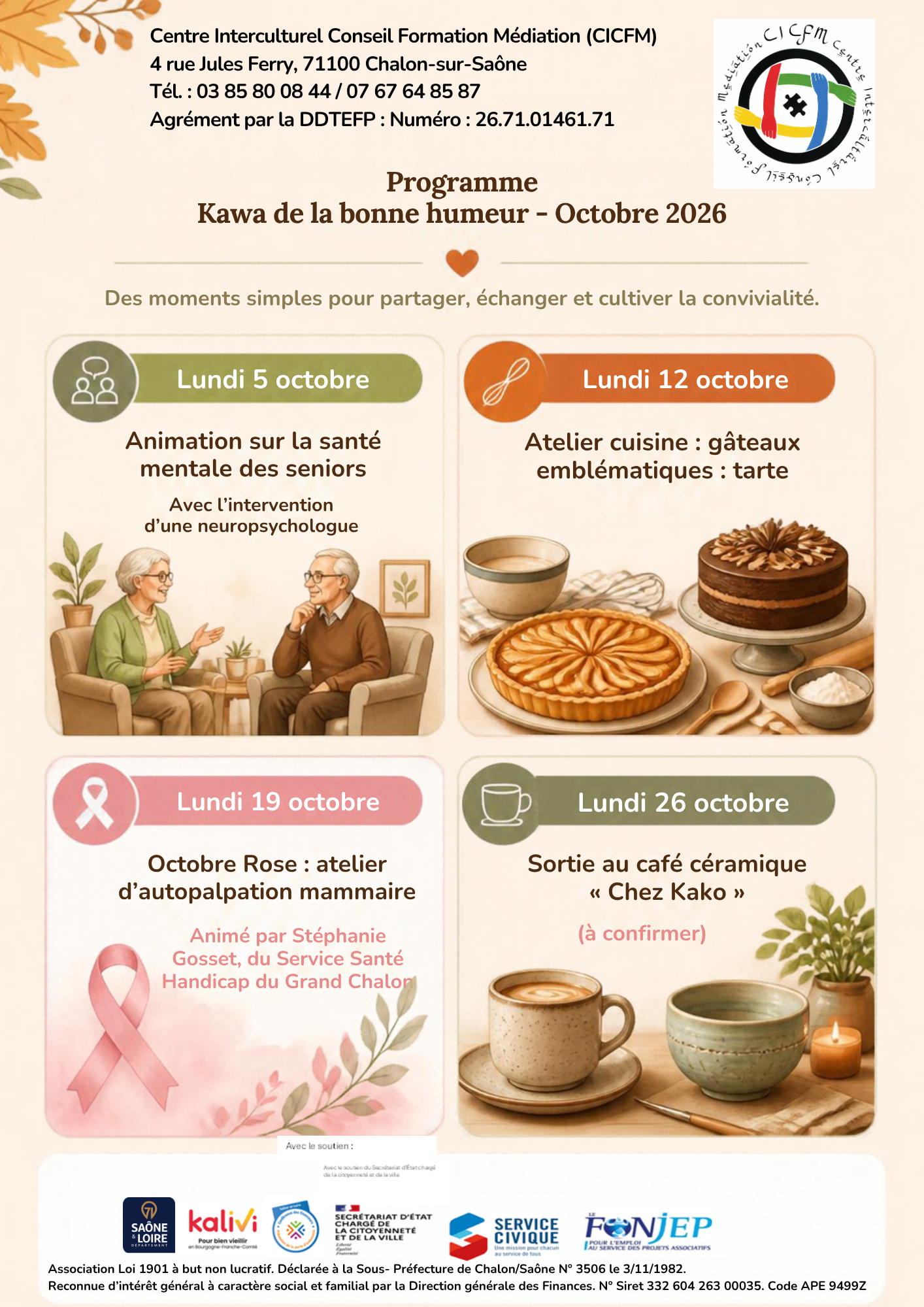 Aperçu Programme Kawa